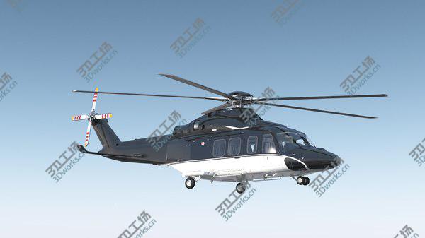 images/goods_img/20210312/3D Medium Sized Twin Engined Helicopter Rigged/4.jpg